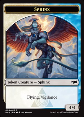 Sphinx Token [Ravnica Allegiance Tokens] | Tabernacle Games