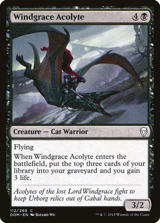 Windgrace Acolyte [Dominaria] | Tabernacle Games