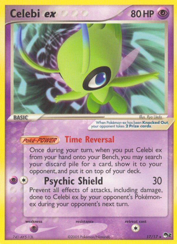 Celebi ex (17/17) [POP Series 2] | Tabernacle Games