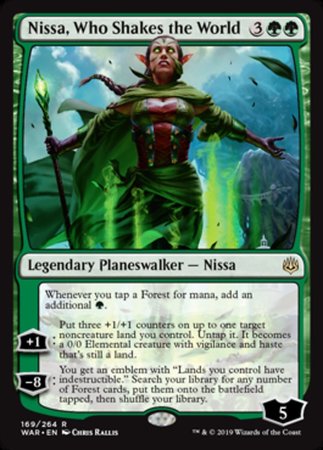 Nissa, Who Shakes the World [War of the Spark] | Tabernacle Games