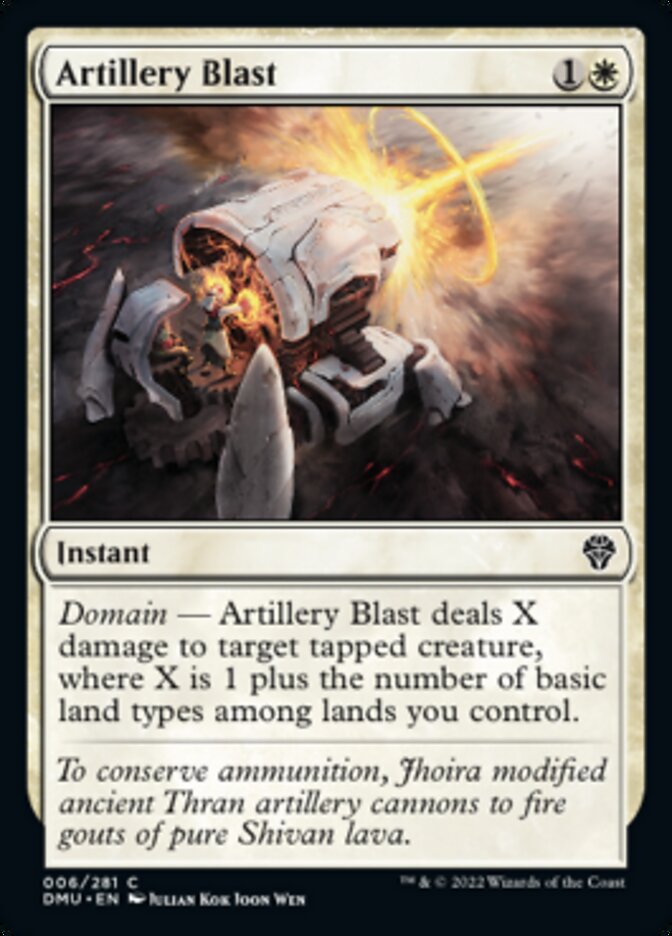 Artillery Blast [Dominaria United] | Tabernacle Games