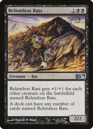 Relentless Rats [Magic 2011] | Tabernacle Games