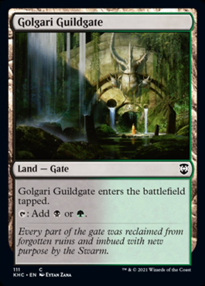 Golgari Guildgate [Kaldheim Commander] | Tabernacle Games