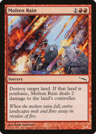 Molten Rain [Mirrodin] | Tabernacle Games