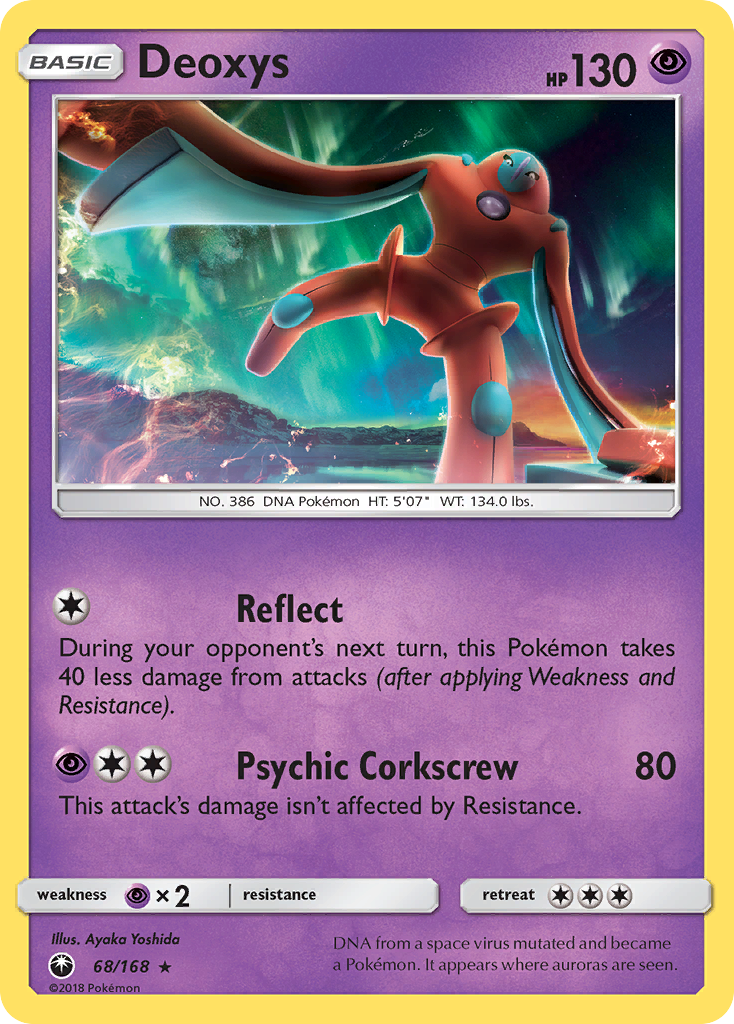 Deoxys (68/168) [Sun & Moon: Celestial Storm] | Tabernacle Games