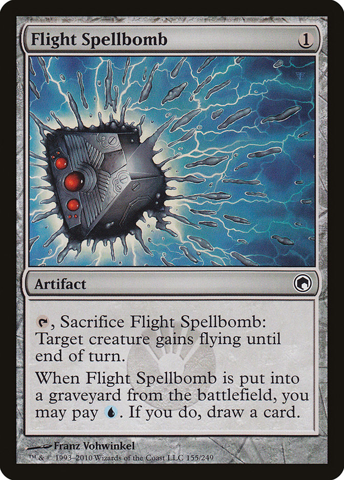 Flight Spellbomb [Scars of Mirrodin] | Tabernacle Games