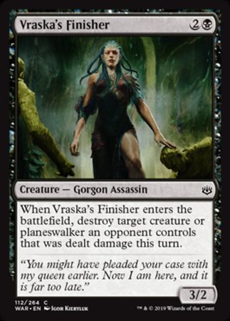 Vraska's Finisher [War of the Spark] | Tabernacle Games