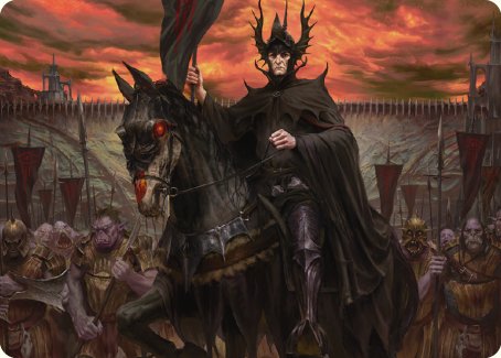 The Mouth of Sauron Art Card [The Lord of the Rings: Tales of Middle-earth Art Series] | Tabernacle Games