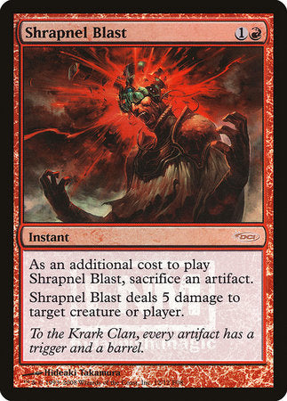 Shrapnel Blast [Friday Night Magic 2008] | Tabernacle Games