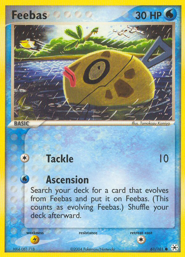 Feebas (61/101) [EX: Hidden Legends] | Tabernacle Games