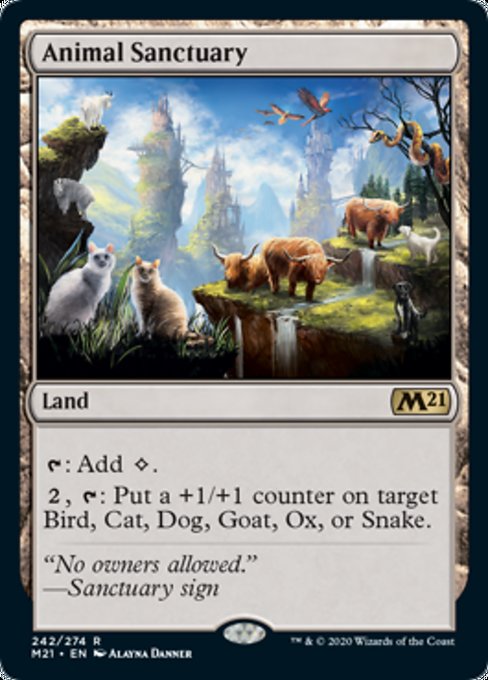 Animal Sanctuary [Core Set 2021] | Tabernacle Games