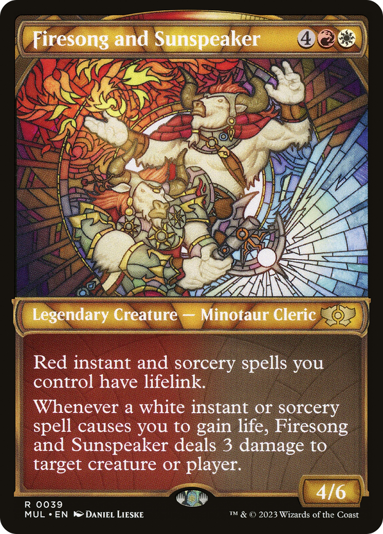 Firesong and Sunspeaker [Multiverse Legends] | Tabernacle Games