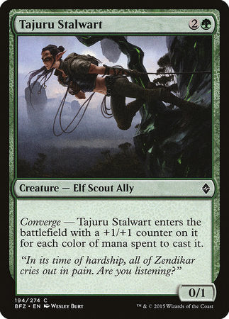 Tajuru Stalwart [Battle for Zendikar] | Tabernacle Games