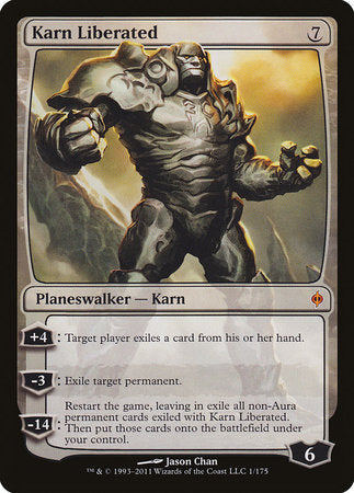 Karn Liberated [New Phyrexia] | Tabernacle Games