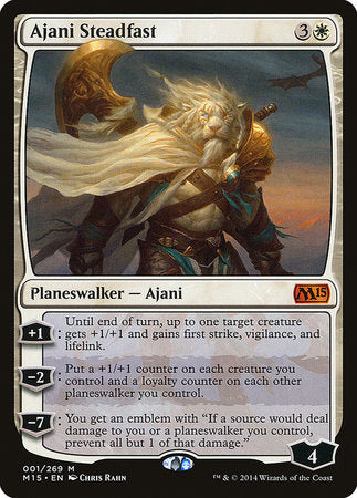 Ajani Steadfast [Magic 2015] | Tabernacle Games