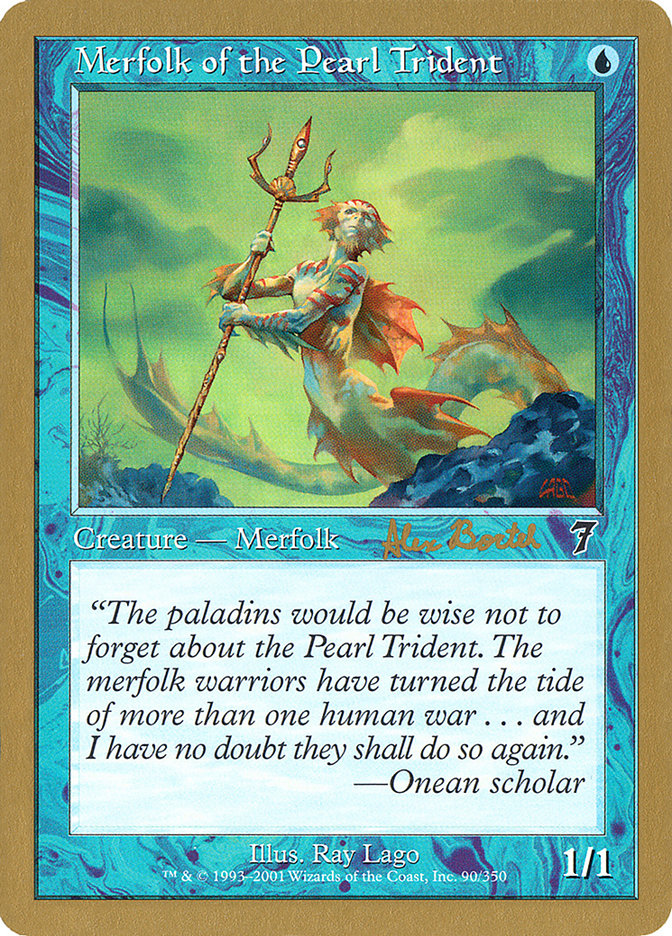 Merfolk of the Pearl Trident (Alex Borteh) [World Championship Decks 2001] | Tabernacle Games