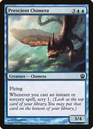 Prescient Chimera [Theros] | Tabernacle Games