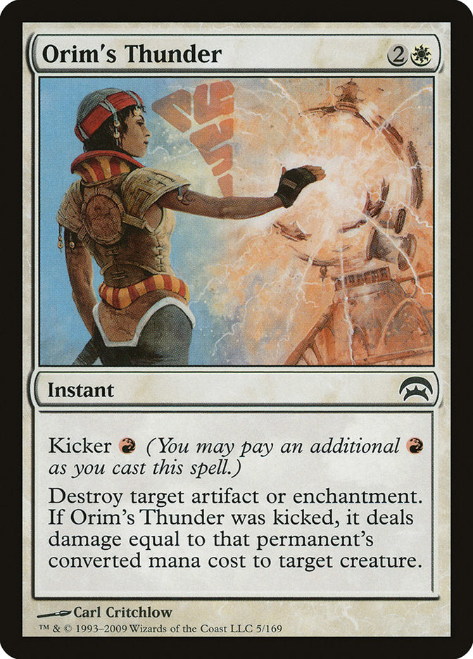 Orim's Thunder [Planechase] | Tabernacle Games