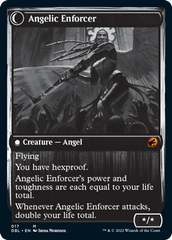 Enduring Angel // Angelic Enforcer [Innistrad: Double Feature] | Tabernacle Games