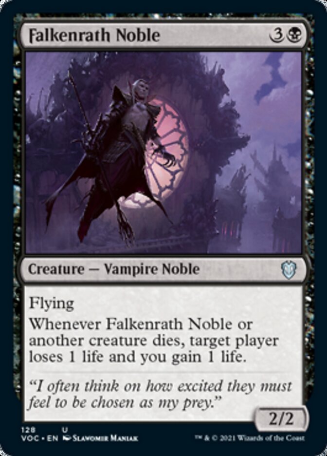 Falkenrath Noble [Innistrad: Crimson Vow Commander] | Tabernacle Games