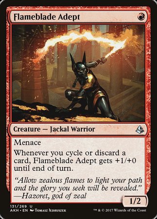 Flameblade Adept [Amonkhet] | Tabernacle Games