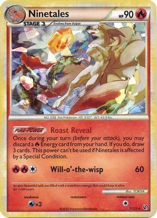 Ninetales (7/123) (Cracked Ice) [HeartGold & SoulSilver: Undaunted] | Tabernacle Games