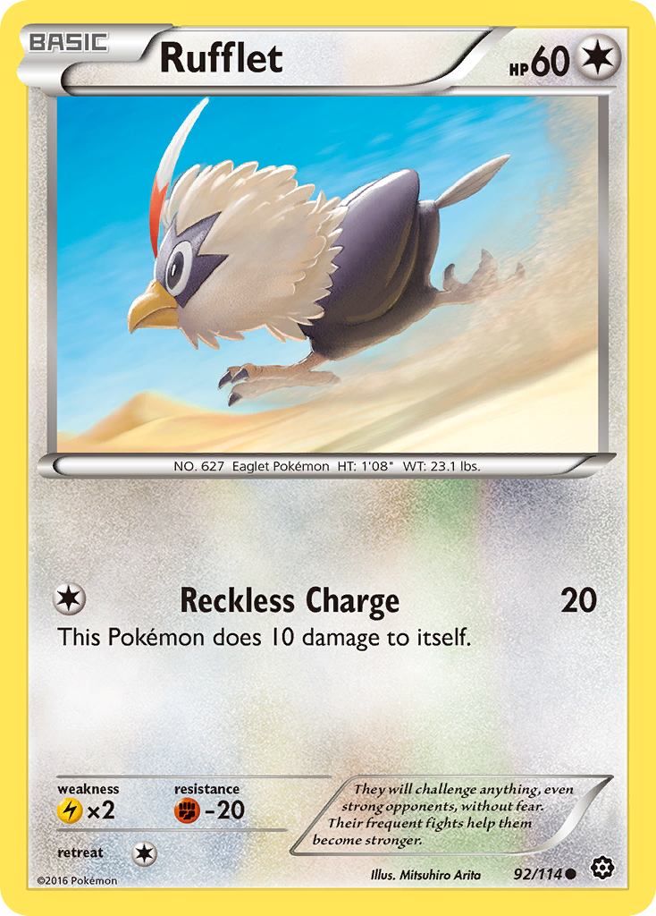 Rufflet (92/114) [XY: Steam Siege] | Tabernacle Games