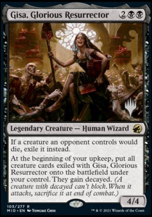Gisa, Glorious Resurrector (Promo Pack) [Innistrad: Midnight Hunt Promos] | Tabernacle Games