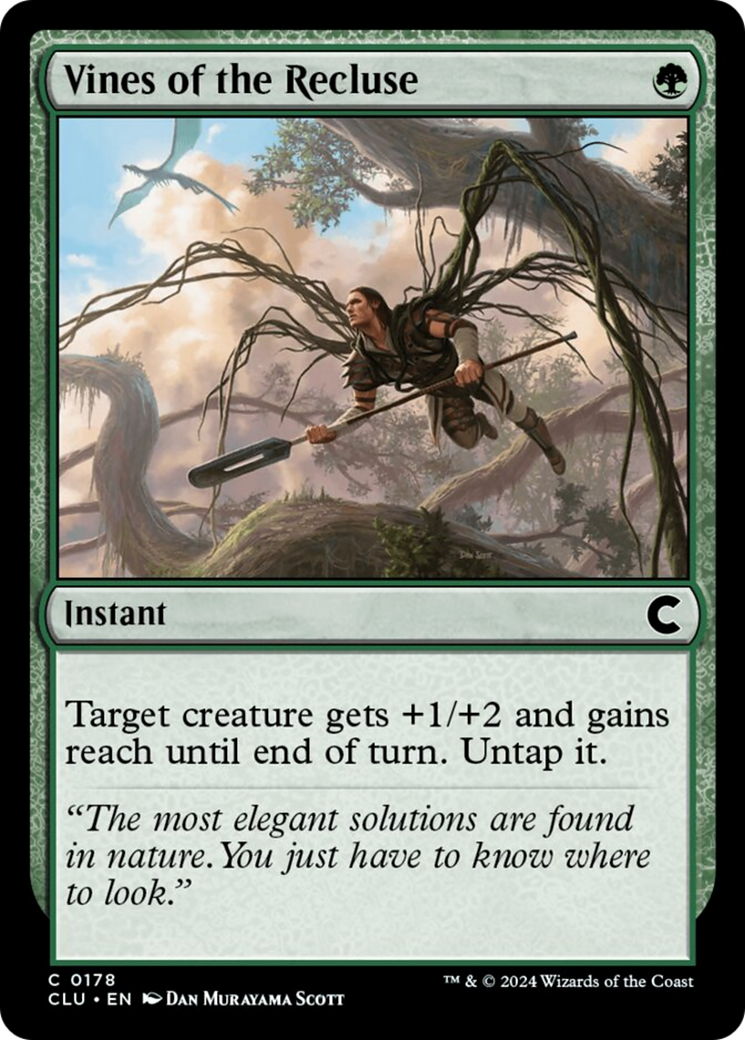 Vines of the Recluse [Ravnica: Clue Edition] | Tabernacle Games