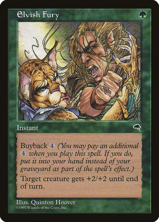 Elvish Fury [Tempest] | Tabernacle Games