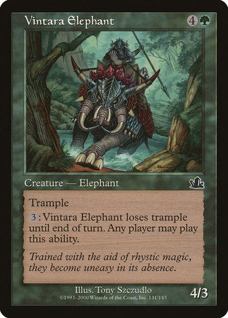 Vintara Elephant [Prophecy] | Tabernacle Games