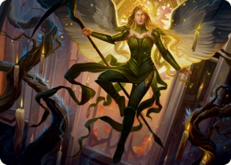 Sigarda, Champion of Light Art Card [Innistrad: Midnight Hunt Art Series] | Tabernacle Games
