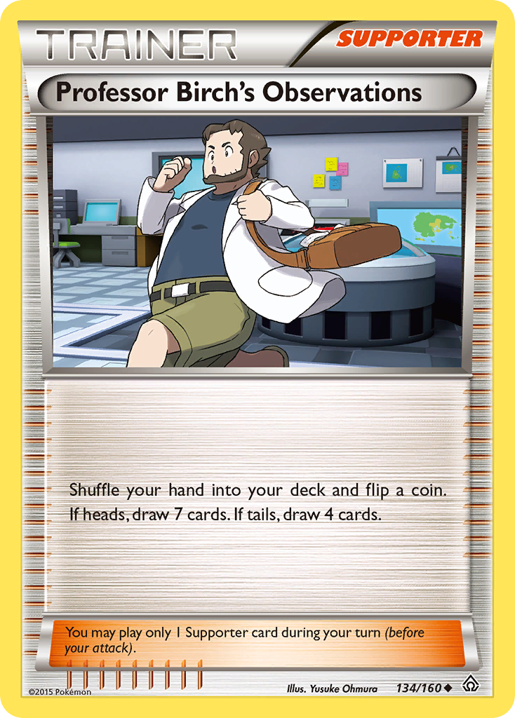 Professor Birch's Observations (134/160) [XY: Primal Clash] | Tabernacle Games