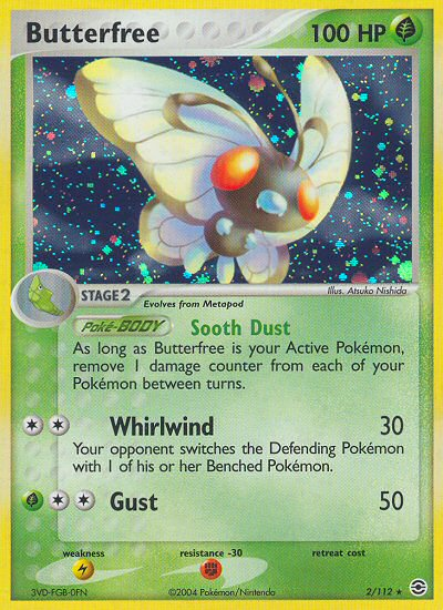 Butterfree (2/112) [EX: FireRed & LeafGreen] | Tabernacle Games