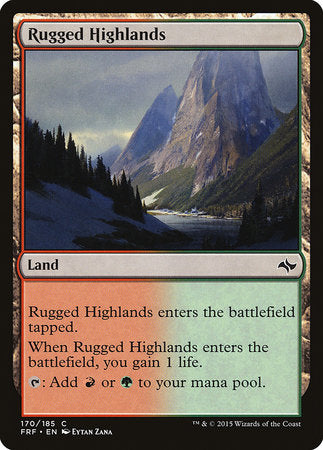 Rugged Highlands [Fate Reforged] | Tabernacle Games
