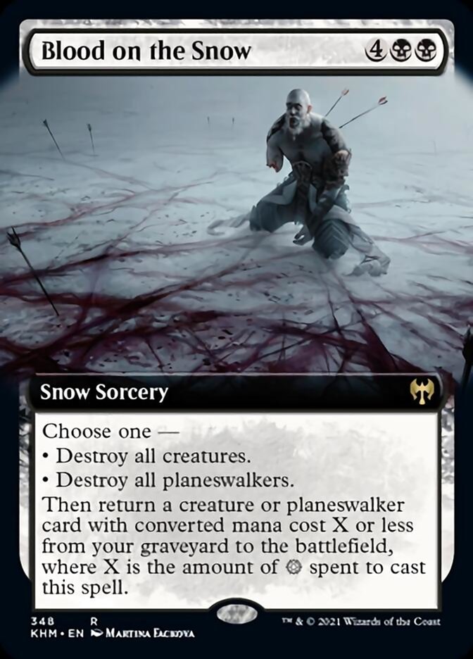 Blood on the Snow (Extended Art) [Kaldheim] | Tabernacle Games