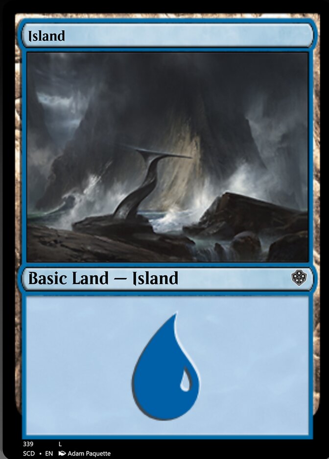 Island (339) [Starter Commander Decks] | Tabernacle Games