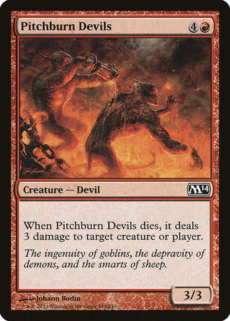 Pitchburn Devils [Magic 2014] | Tabernacle Games