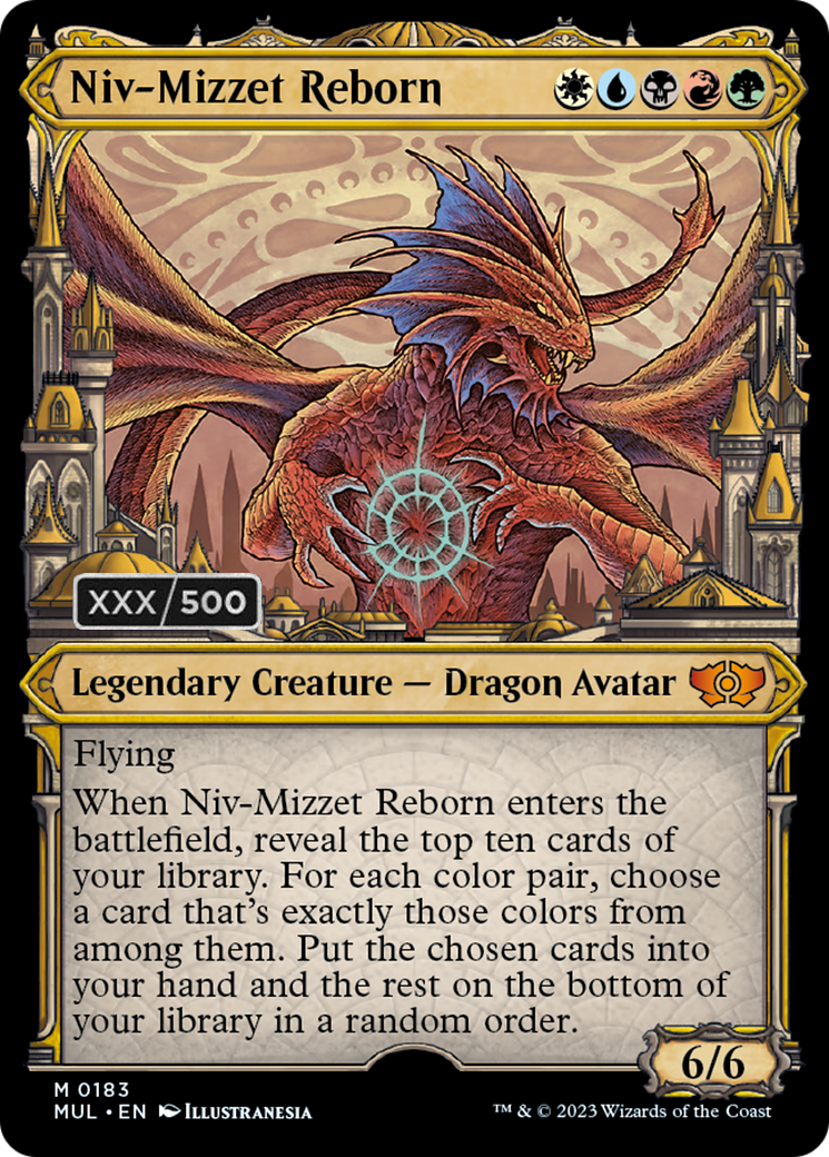 Niv-Mizzet Reborn (Serialized) [Multiverse Legends] | Tabernacle Games