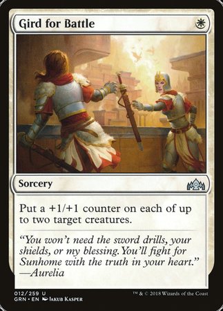 Gird for Battle [Guilds of Ravnica] | Tabernacle Games