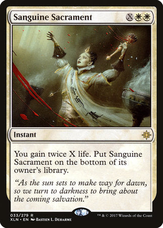 Sanguine Sacrament [Ixalan] | Tabernacle Games