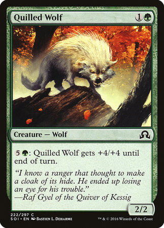 Quilled Wolf [Shadows over Innistrad] | Tabernacle Games