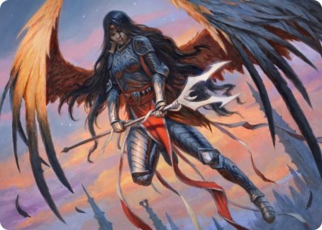 Liesa, Forgotten Archangel Art Card [Innistrad: Midnight Hunt Art Series] | Tabernacle Games