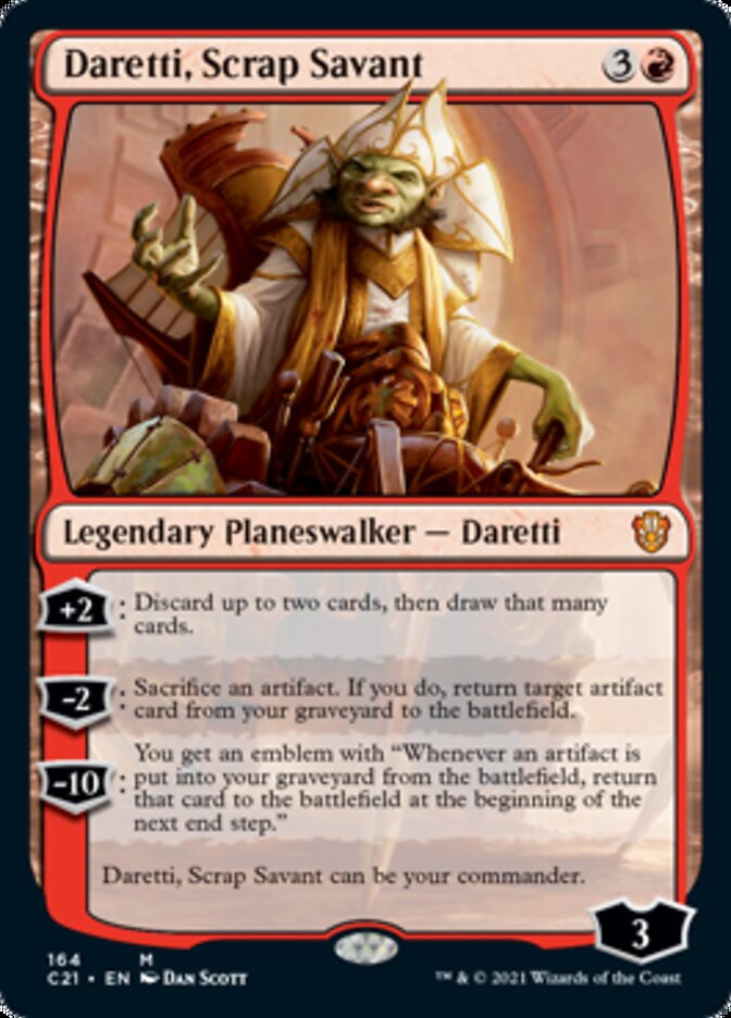 Daretti, Scrap Savant [Commander 2021] | Tabernacle Games