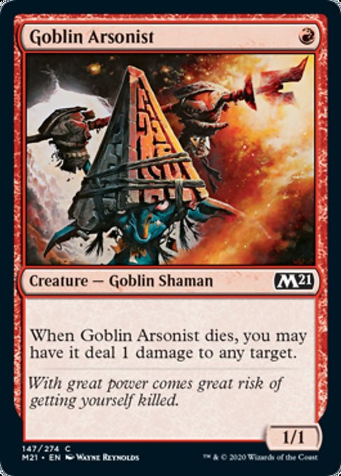 Goblin Arsonist [Core Set 2021] | Tabernacle Games