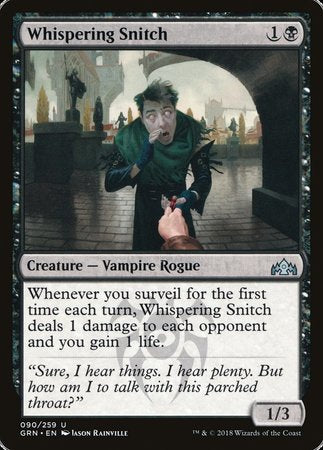 Whispering Snitch [Guilds of Ravnica] | Tabernacle Games