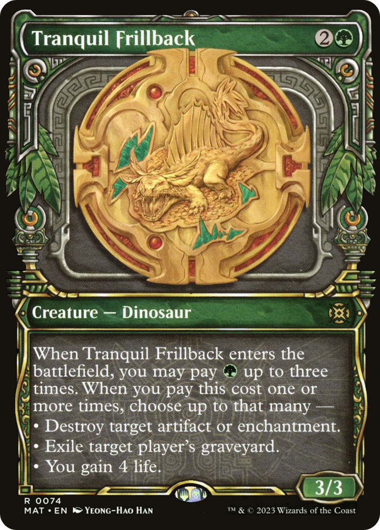 Tranquil Frillback (Showcase) [March of the Machine: The Aftermath] | Tabernacle Games