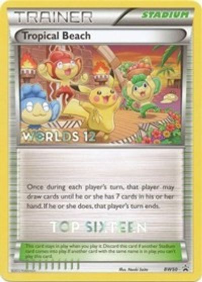 Tropical Beach (BW50) (Top 16) [Black & White: Black Star Promos] | Tabernacle Games