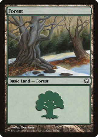 Forest (381) [Coldsnap Theme Decks] | Tabernacle Games