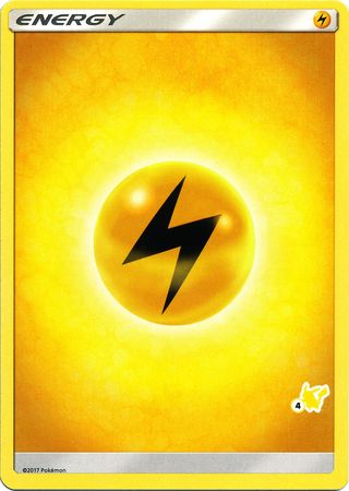 Lightning Energy (Pikachu Stamp #4) [Battle Academy 2020] | Tabernacle Games